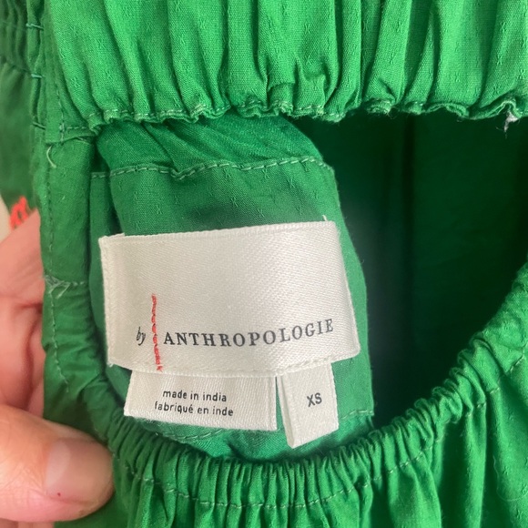 Green Anthropologie dress - Picture 7 of 10